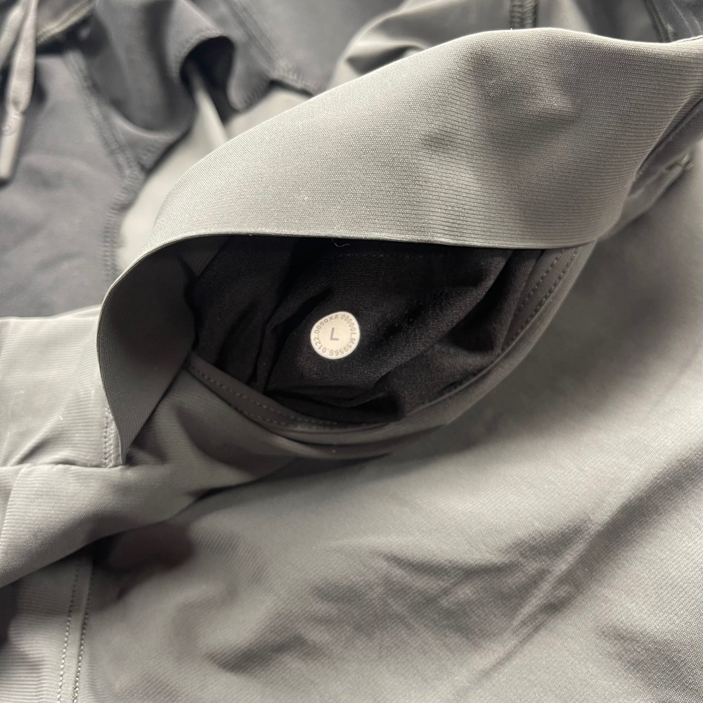 Lululemon Surge Jogger Mens Large Dark Grey Running Training Pants Zipper Cuffs - Picture 6 of 6